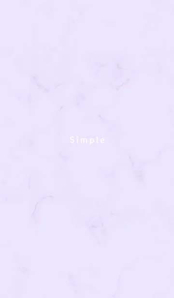 [LINE着せ替え] Simple Marble_lilac13_1の画像1