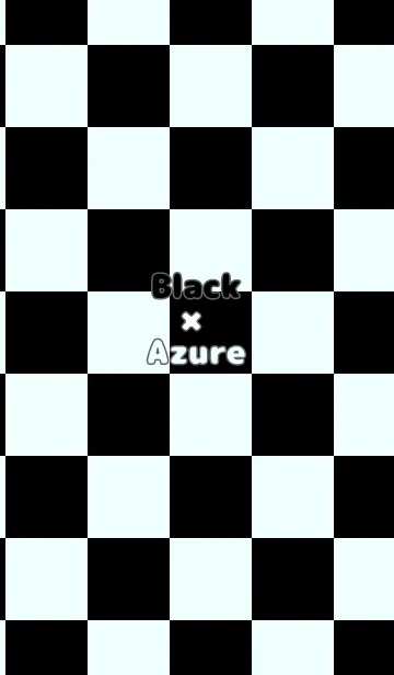 [LINE着せ替え] ブラック■アズール.TKCの画像1