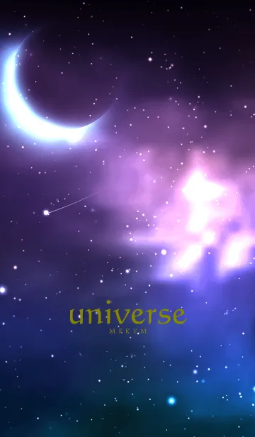 [LINE着せ替え] universe dark - MEKYM 26の画像1