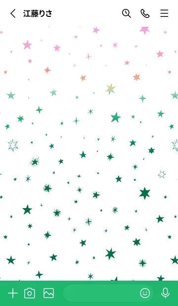 [LINE着せ替え] ミニ スターズ _142の画像2