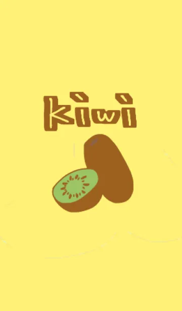 [LINE着せ替え] kiwi cut upの画像1