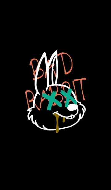 [LINE着せ替え] バッド ラビット 202の画像1