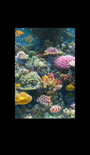 [LINE着せ替え] 熱帯魚の夢#FO215。の画像1