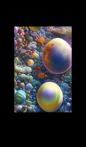 [LINE着せ替え] 熱帯魚の夢#FP023。の画像1