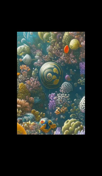 [LINE着せ替え] 熱帯魚の夢#FP018。の画像1