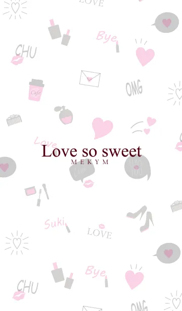 [LINE着せ替え] Love so sweet.MEKYM 15の画像1