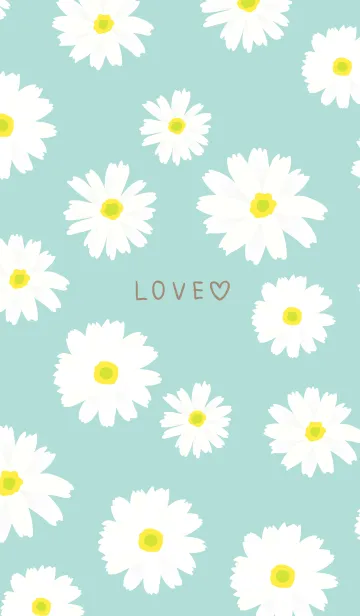 [LINE着せ替え] かわいい デイジー20の画像1