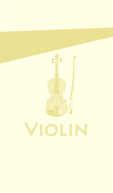[LINE着せ替え] Violin CLR 純白の画像1