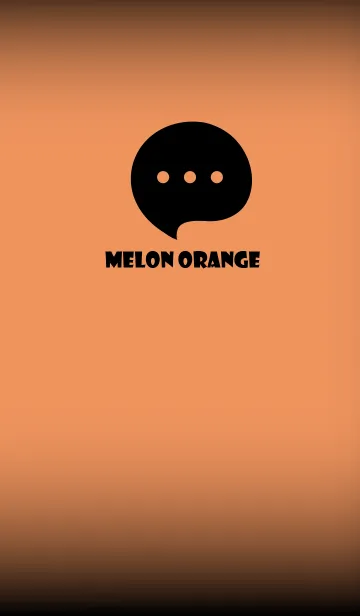 [LINE着せ替え] Melon Orange And Black V.4 (JP)の画像1