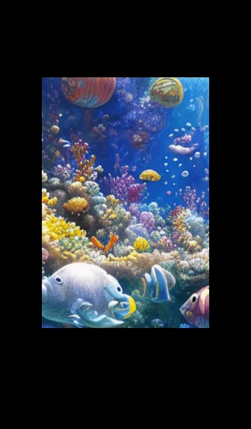 [LINE着せ替え] 熱帯魚の夢#FP05。の画像1