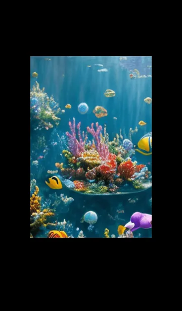 [LINE着せ替え] 熱帯魚の夢#FR06。の画像1