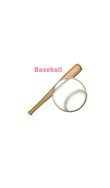 [LINE着せ替え] Enamel Pin Baseball 50の画像1