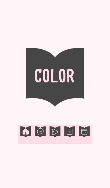 [LINE着せ替え] pink color Q26の画像1