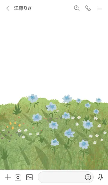 [LINE着せ替え] 油絵アート【garden paint 479】の画像2