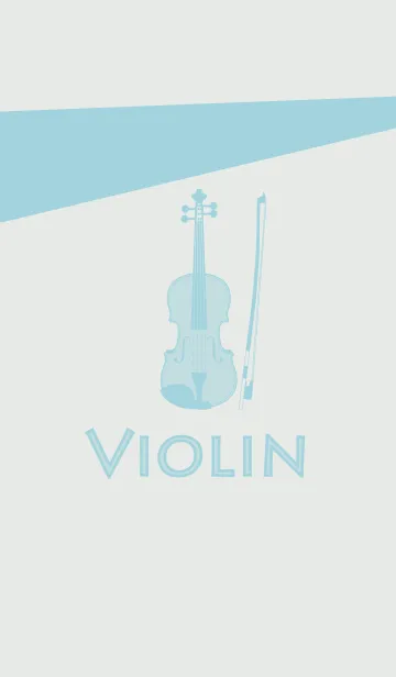 [LINE着せ替え] Violin CLR フロスティホワイトの画像1