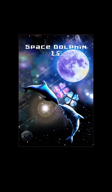 [LINE着せ替え] Space Dolphin15の画像1