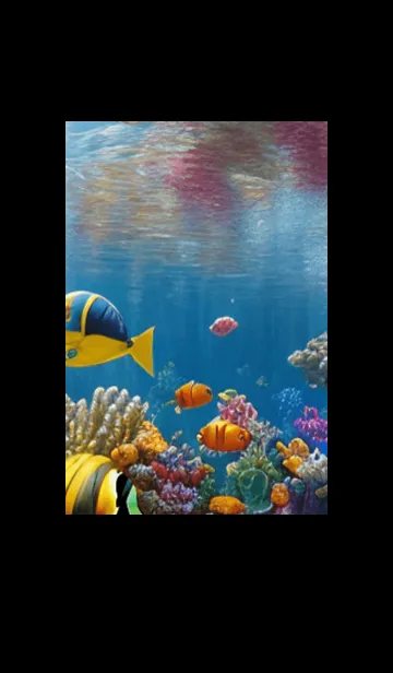 [LINE着せ替え] 熱帯魚の夢#FP027。の画像1