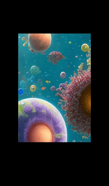 [LINE着せ替え] 熱帯魚の夢#FP024。の画像1