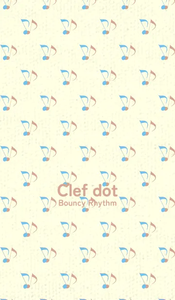 [LINE着せ替え] Clef dot フォゲットミーナットブルーの画像1