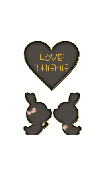 [LINE着せ替え] Enamel Pin LOVE THEME 44の画像1