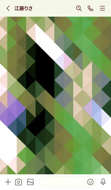 [LINE着せ替え] ジオメトリック 385の画像2