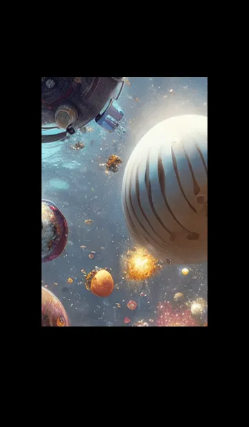 [LINE着せ替え] 熱帯魚の夢#FR019。の画像1