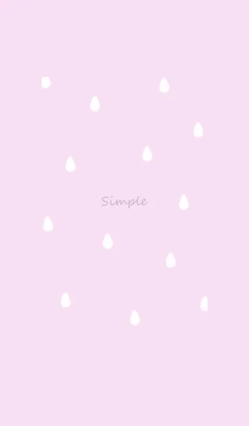 [LINE着せ替え] drop simple♡pinkpurple12_1の画像1