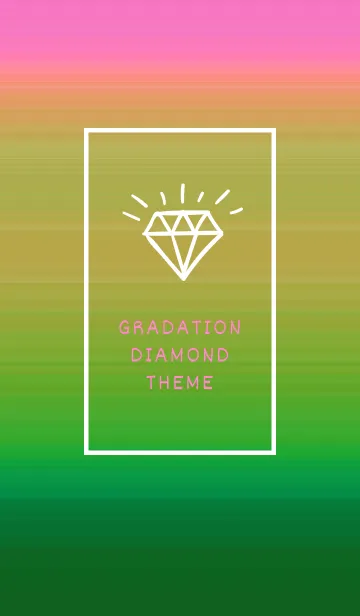 [LINE着せ替え] グラデーション ダイアモンド  260の画像1