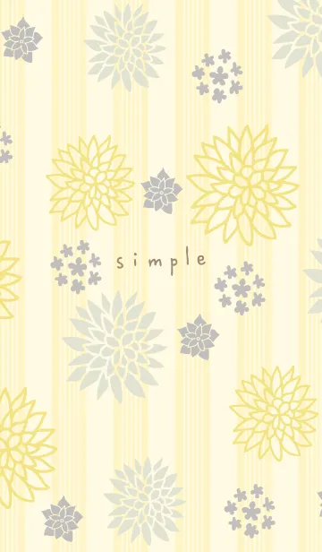 [LINE着せ替え] 花 3種19の画像1