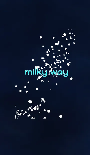 [LINE着せ替え] milky milky wayの画像1