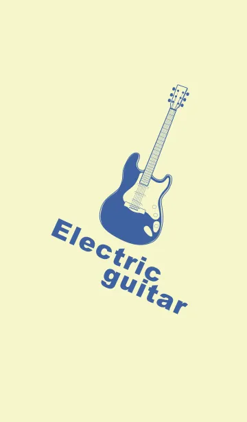 [LINE着せ替え] ELECTRIC GUITAR CLR エッグシェルの画像1