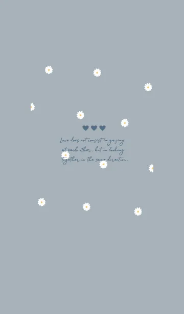 [LINE着せ替え] Daisy Days :bluebeigeの画像1