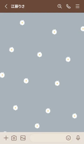 [LINE着せ替え] Daisy Days :bluebeigeの画像2