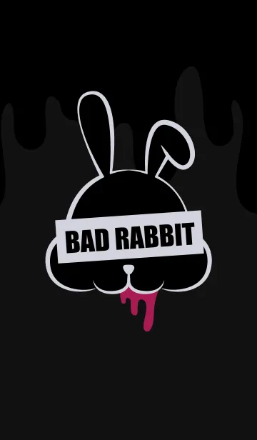 [LINE着せ替え] BAD RABBIT-DARK 21の画像1