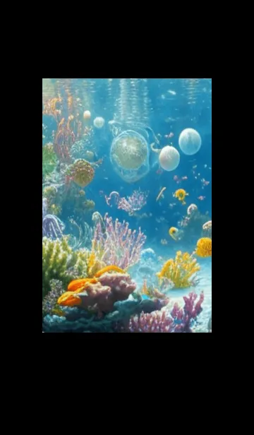 [LINE着せ替え] 熱帯魚の夢#FR029。の画像1