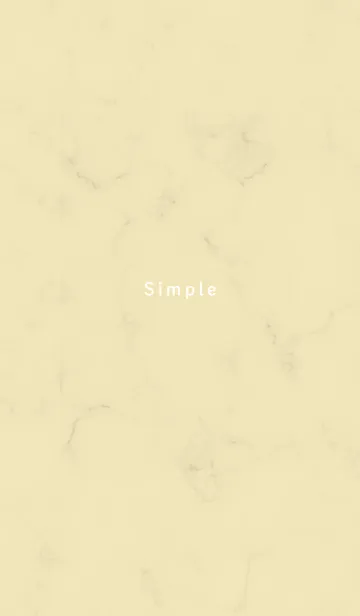[LINE着せ替え] Simple Marble_yellow15_1の画像1