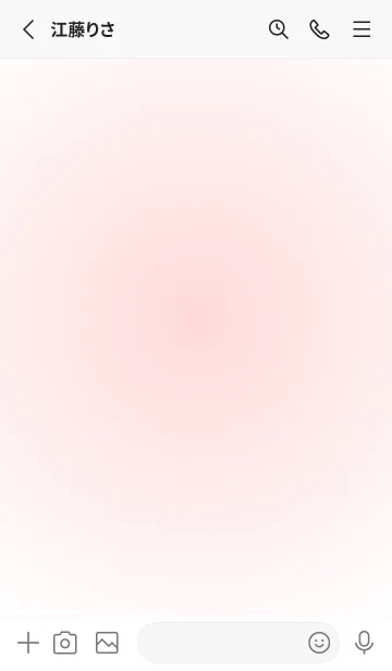 [LINE着せ替え] パステルレッド●ホワイト.TKCの画像2