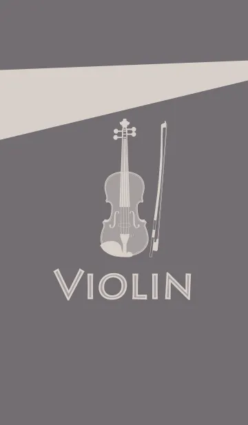 [LINE着せ替え] Violin CLR スチールグレイの画像1