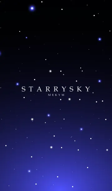 [LINE着せ替え] STARRY SKY-STAR MEKYM 21の画像1