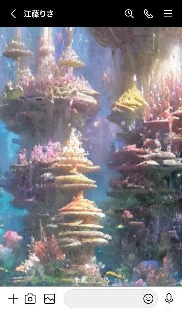 [LINE着せ替え] 熱帯魚の夢#FS15。の画像2