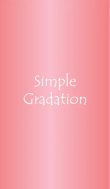 [LINE着せ替え] Simple Gradation -GlossyPink 31-の画像1