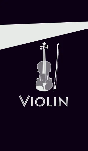 [LINE着せ替え] Violin CLR 漆黒の画像1