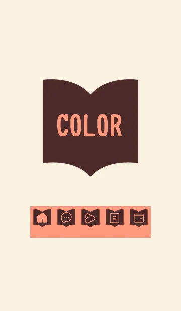 [LINE着せ替え] red color Q30の画像1