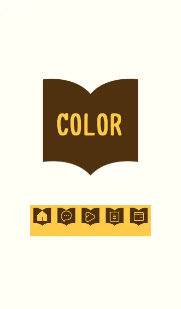 [LINE着せ替え] yellow color Q28の画像1