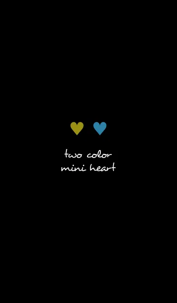 [LINE着せ替え] two color mini heart 276の画像1