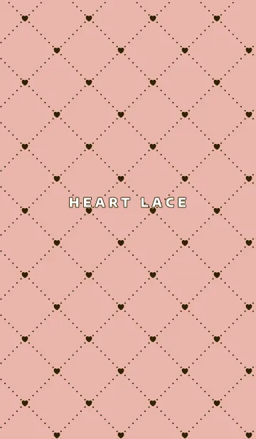 [LINE着せ替え] ハート レース 27の画像1