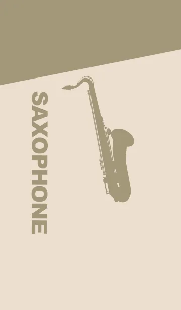[LINE着せ替え] Saxophone CLR 蒸栗色の画像1