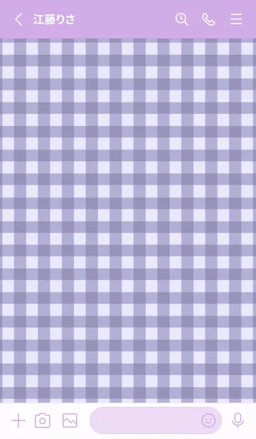 [LINE着せ替え] ザ ハート チェック .59の画像2