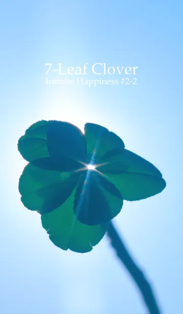 [LINE着せ替え] 七つ葉のクローバー 無限の幸福 #2-2の画像1