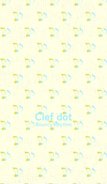 [LINE着せ替え] Clef dot シャルトルーズイエローの画像1